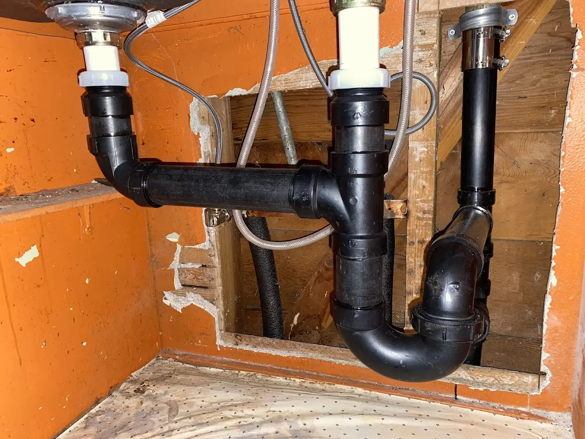Professional Repiping Services equipment and tools on the job in Choctaw